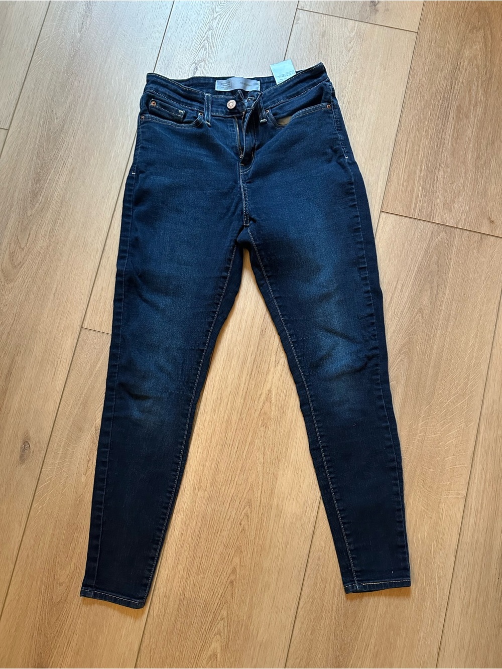 Signature by Levi Strauss Dark Indigo Skinny Jeans